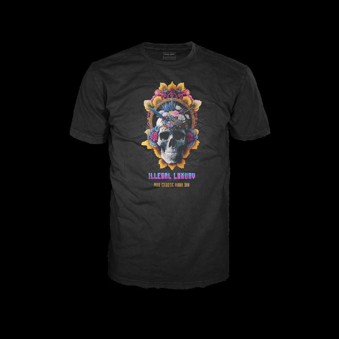 T-Shirt No.1 "Dia de Muertos" Limited Edition - ILLEGAL LUXURY